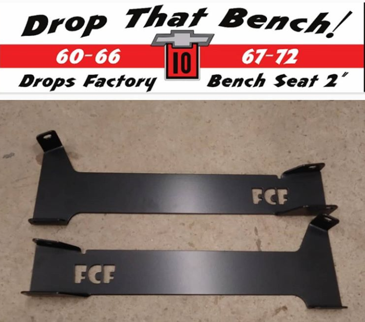 drop bench seat brackets Full Custom Fabrication
